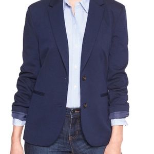 Sharp navy blazer